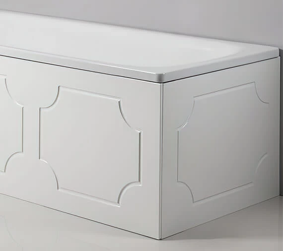 Tavistock Milton 700mm White Bath End Panel 1 Tavistock Milton 700mm White Bath End Panel