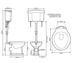 Tavistock Vitoria White 438mm WC Pan With High Level Cistern 7 Tavistock Vitoria White 438mm WC Pan With High Level Cistern -Bathroom Supplie Shop M700 2022 8 3 15 18 10 605