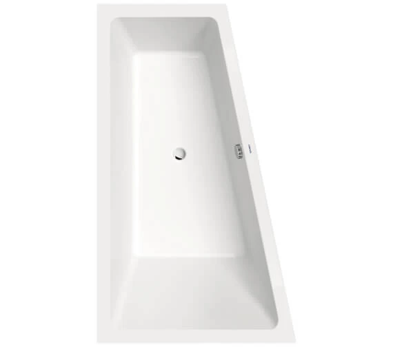 Duravit No.1 1700 X 1000mm Trapezoidal Corner Bath With Backrest Slope 1 Duravit No.1 1700 X 1000mm Trapezoidal Corner Bath With Backrest Slope