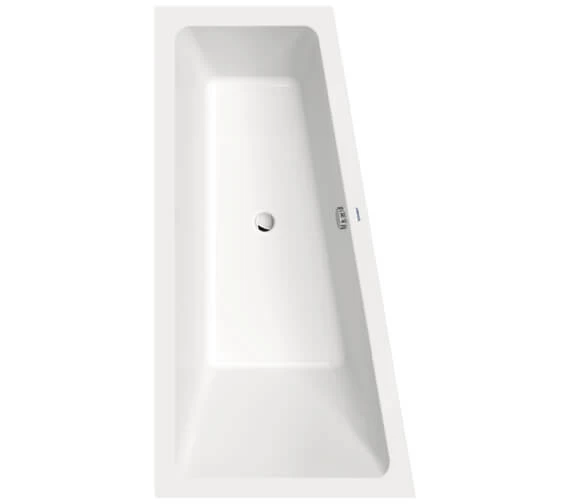Duravit No.1 1600 X 850mm Trapezoidal Corner Bath With Backrest Slope 1 Duravit No.1 1600 X 850mm Trapezoidal Corner Bath With Backrest Slope