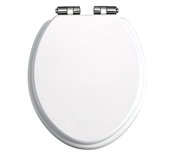 Heritage White Gloss Soft Close Hinge WC Seat And Cover 1 Heritage White Gloss Soft Close Hinge WC Seat And Cover
