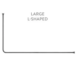 Croydex Superline Modular Shower Curtain Rail Kit Chrome - AD119041 -Bathroom Supplie Shop M700 2022 9 5 13 9 17 354