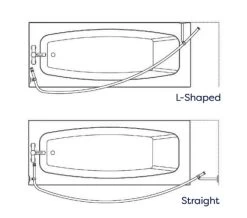 Croydex Luxury Curved Chrome Shower Curtain Rail Rod -Bathroom Supplie Shop M700 2022 9 5 7 39 53 845