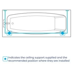 Croydex Premier U-Shaped Chrome Shower Curtain Rod 9 Croydex Premier U-Shaped Chrome Shower Curtain Rod -Bathroom Supplie Shop M700 2022 9 5 7 4 46 246
