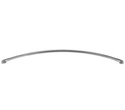 Croydex Premium Telescopic Curved Chrome Shower Curtain Rod