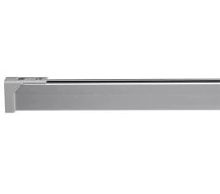 Croydex Professional Profile 400 Straight Silver Shower Rail