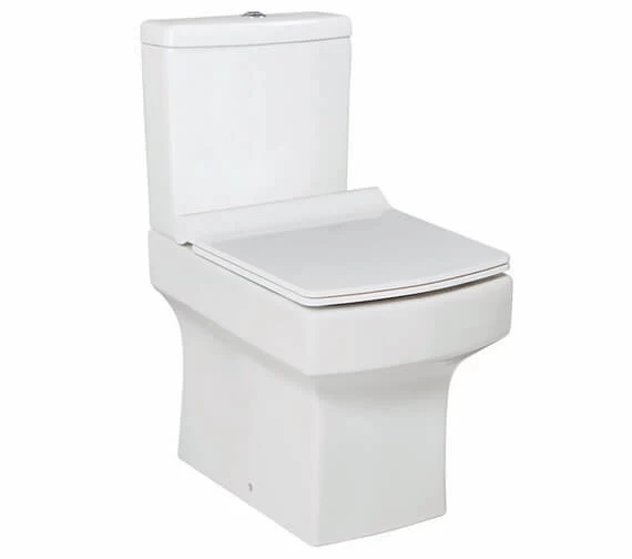Joseph Miles Denza White Close Coupled WC Pan With Cistern 2 Joseph Miles Denza White Close Coupled WC Pan With Cistern - Image 2