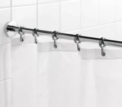 Croydex Luxury Shower Curtain Rail Rod