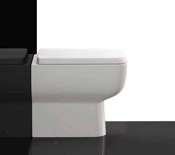 RAK Series 600 White Back-To-Wall WC Pan With Soft Close Seat 1 RAK Series 600 White Back-To-Wall WC Pan With Soft Close Seat