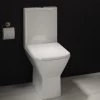 RAK Summit Close Coupled White WC With Soft-Close Seat - 650mm Projection