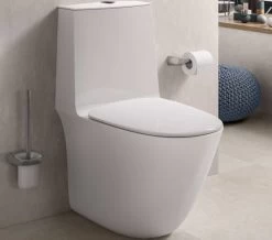 RAK Sensation Close Coupled Fully Back-To-Wall Rimless Toilet