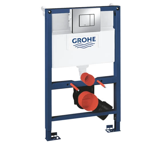 Grohe Rapid SL 3 In 1 Set For WC With Flushing Cistern 1 Grohe Rapid SL 3 In 1 Set For WC With Flushing Cistern