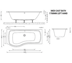 IMEX Ronda Shower Bath -Bathroom Supplie Shop M700 2023 3 15 13 12 4 292