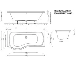 IMEX Ronda Shower Bath -Bathroom Supplie Shop M700 2023 3 15 13 14 27 682