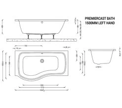 IMEX Ronda Shower Bath -Bathroom Supplie Shop M700 2023 3 15 13 14 8 506