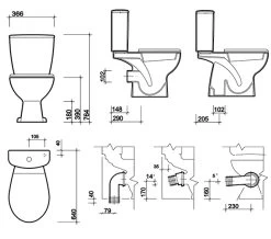 Twyford Alcona White Close Coupled WC Pan With Cistern 5 Twyford Alcona White Close Coupled WC Pan With Cistern -Bathroom Supplie Shop M700 2023 3 16 15 23 29 620