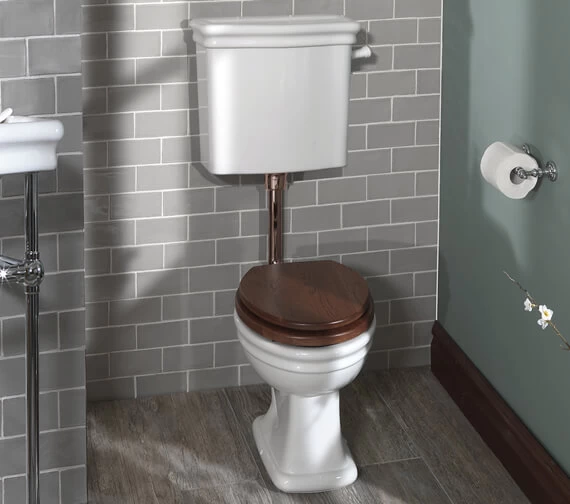 Silverdale Loxley 450 X 750mm Low Level White WC Pan And Cistern 5 Silverdale Loxley 450 X 750mm Low Level White WC Pan And Cistern - Image 5