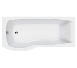 Roca Giralda Left Hand Acrylic White Shower Bath 1700 X 800mm - 1235L2000 -Bathroom Supplie Shop M700 2023 3 3 10 21 16 723