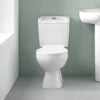 Nuie Melbourne 382 X 635mm Close Coupled White WC Set