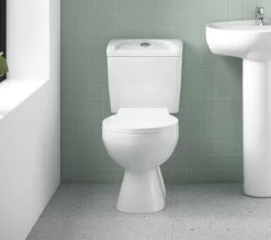 Nuie Melbourne 382 X 635mm Close Coupled White WC Set