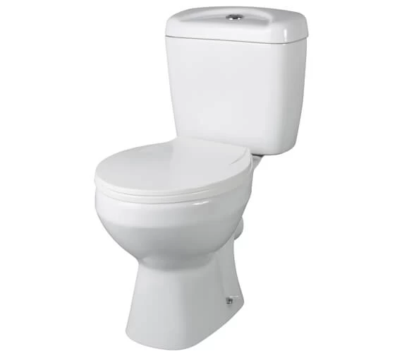 Nuie Melbourne 382 X 635mm Close Coupled White WC Set 2 Nuie Melbourne 382 X 635mm Close Coupled White WC Set - Image 2