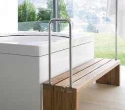 Duravit Blue Moon 1400mm Bath With Support Frame - Jet System