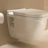Duravit Starck 3 540mm White Wall Mounted Toilet - 2200090000