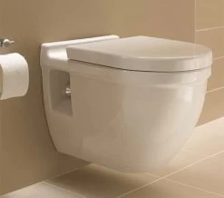 Duravit Starck 3 540mm White Wall Mounted Toilet - 2200090000