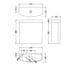 Nuie Ivo 375 X 625mm White Close Coupled Comfort Height WC Pan And Cistern 9 Nuie Ivo 375 X 625mm White Close Coupled Comfort Height WC Pan And Cistern -Bathroom Supplie Shop M700 2023 4 4 11 34 27 479