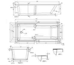 Trojan Evolve Rectangular Encapsulated Shower Bath White 7 Trojan Evolve Rectangular Encapsulated Shower Bath White -Bathroom Supplie Shop M700 2023 5 16 7 3 57 271