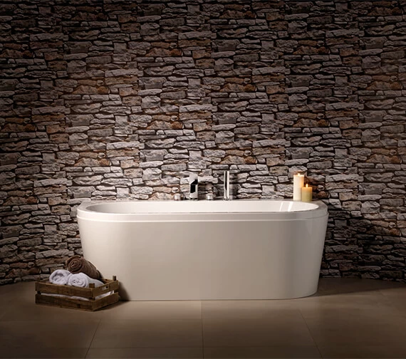 Carron Halcyon D 5mm Acrylic Luxurious Double Ended White Bath 1750 X 800mm 1 Carron Halcyon D 5mm Acrylic Luxurious Double Ended White Bath 1750 X 800mm