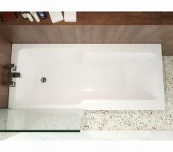 Joseph Miles Kipp 1700 X 750mm 0 Tap-Hole White Single Ended Shower Bath -Bathroom Supplie Shop M700 2023 5 30 15 46 19 280
