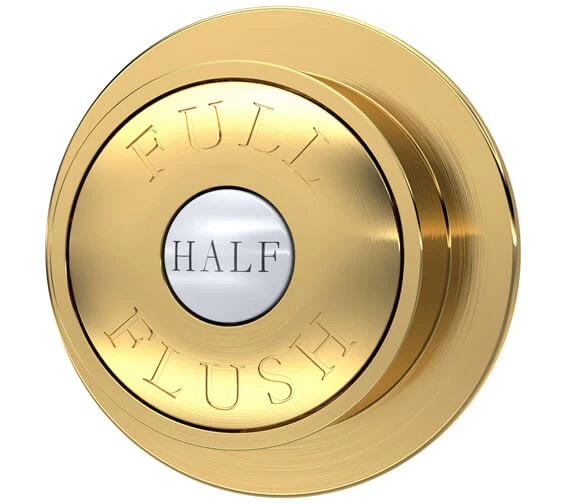 Hudson Reed Traditional Round Dual Flush Push Button 4 Hudson Reed Traditional Round Dual Flush Push Button - Image 4