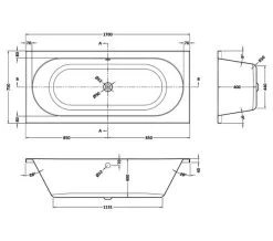 Nuie Otley Round Double Ended White Acrylic Bath 8 Nuie Otley Round Double Ended White Acrylic Bath -Bathroom Supplie Shop M700 2023 6 13 10 54 16 464