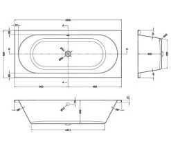 Nuie Otley Round Double Ended White Acrylic Bath 9 Nuie Otley Round Double Ended White Acrylic Bath -Bathroom Supplie Shop M700 2023 6 13 10 54 32 239