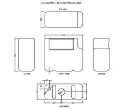 Hudson Reed Universal Access White Dual Flush Concealed Cistern 6 Hudson Reed Universal Access White Dual Flush Concealed Cistern -Bathroom Supplie Shop M700 2023 6 13 8 10 44 235