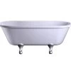 Burlington Windsor White Freestanding Double Ended Bath