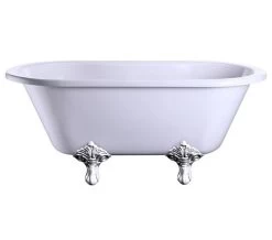 Burlington Windsor White Freestanding Double Ended Bath -Bathroom Supplie Shop M700 2023 7 14 11 6 6 872