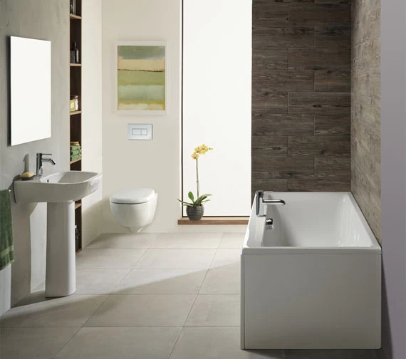Ideal Standard Concept 1700 X 750mm White Double Ended Bath 6 Ideal Standard Concept 1700 X 750mm White Double Ended Bath - Image 6