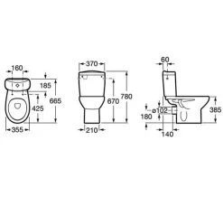 Roca Laura Close Coupled White WC Pan Only - 342396000 -Bathroom Supplie Shop M700 2023 7 31 11 35 32 956