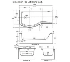 Ideal Standard Concept 1700 X 900mm White Right Hand Idealform Plus Shower Bath 7 Ideal Standard Concept 1700 X 900mm White Right Hand Idealform Plus Shower Bath -Bathroom Supplie Shop M700 2023 7 31 8 43 58 305