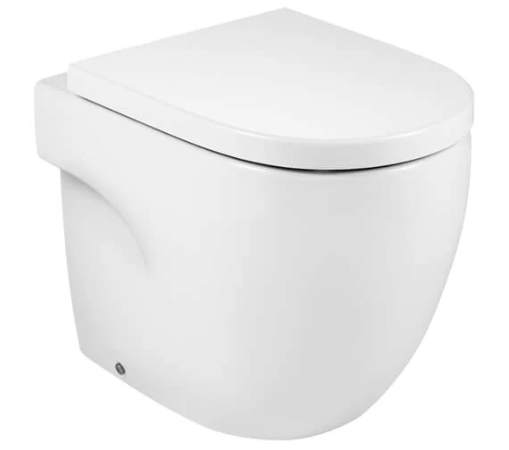 Roca Meridian-N White Comfort Height Back-To-Wall WC Pan 1 Roca Meridian-N White Comfort Height Back-To-Wall WC Pan