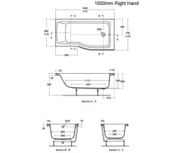 Ideal Standard Connect Air White Idealform Plus Shower Bath -Bathroom Supplie Shop M700 2023 9 12 12 23 41 827