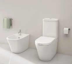 IMEX Arco White Back-To-Wall Bidet 550mm - B1088 -Bathroom Supplie Shop QS V15279 3 mn