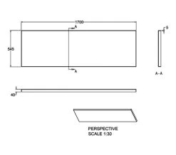 Cleargreen Bath Front Panel -Bathroom Supplie Shop QS V17554 2 mn