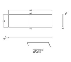 Cleargreen Bath Front Panel -Bathroom Supplie Shop QS V17555 2 mn