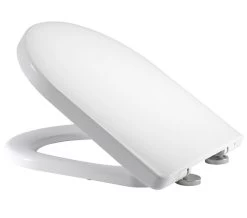 Roper Rhodes Define D-Shaped Soft Closing Toilet Seat White