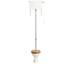 Heritage Dorchester High Level WC With Cistern And Flush Pack