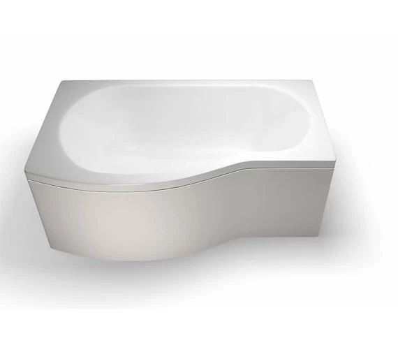 Cleargreen Ecoround White Shower Bath 3 Cleargreen Ecoround White Shower Bath - Image 3