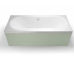 Cleargreen Verde Rectangular Double Ended White Bath 1700 X 700mm -Bathroom Supplie Shop QS V26305 3 mn 1